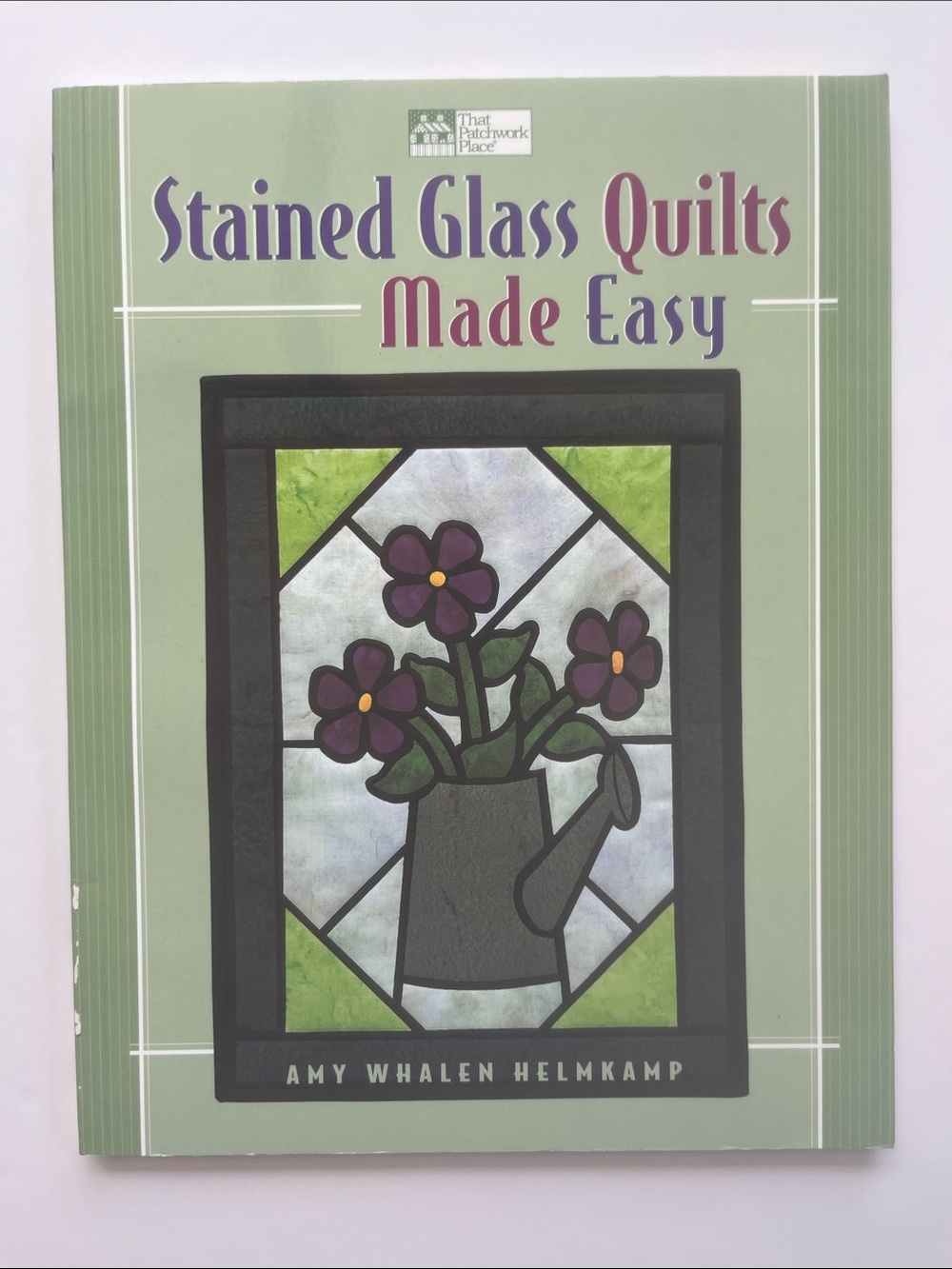 Stained Glass Quilts Made Easy Quilting Pattern Book Applique Cats Flowers